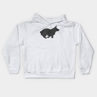 RUNNING CORGI Kids Hoodie